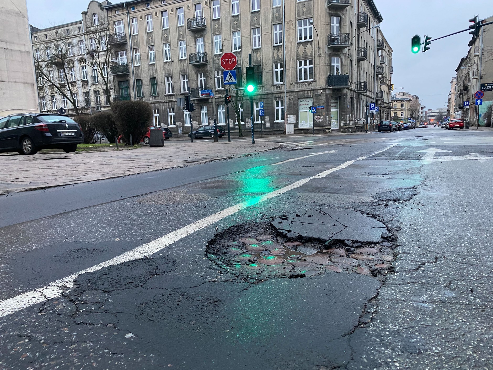 Łódź ul. Andrzeja Struga