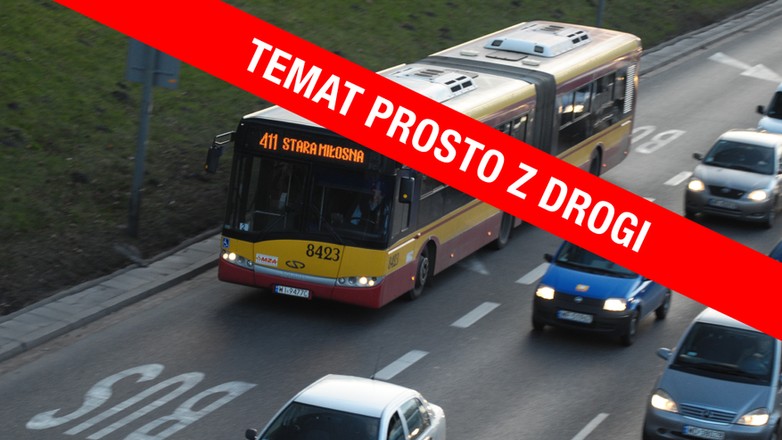 Motocykliści na buspasach