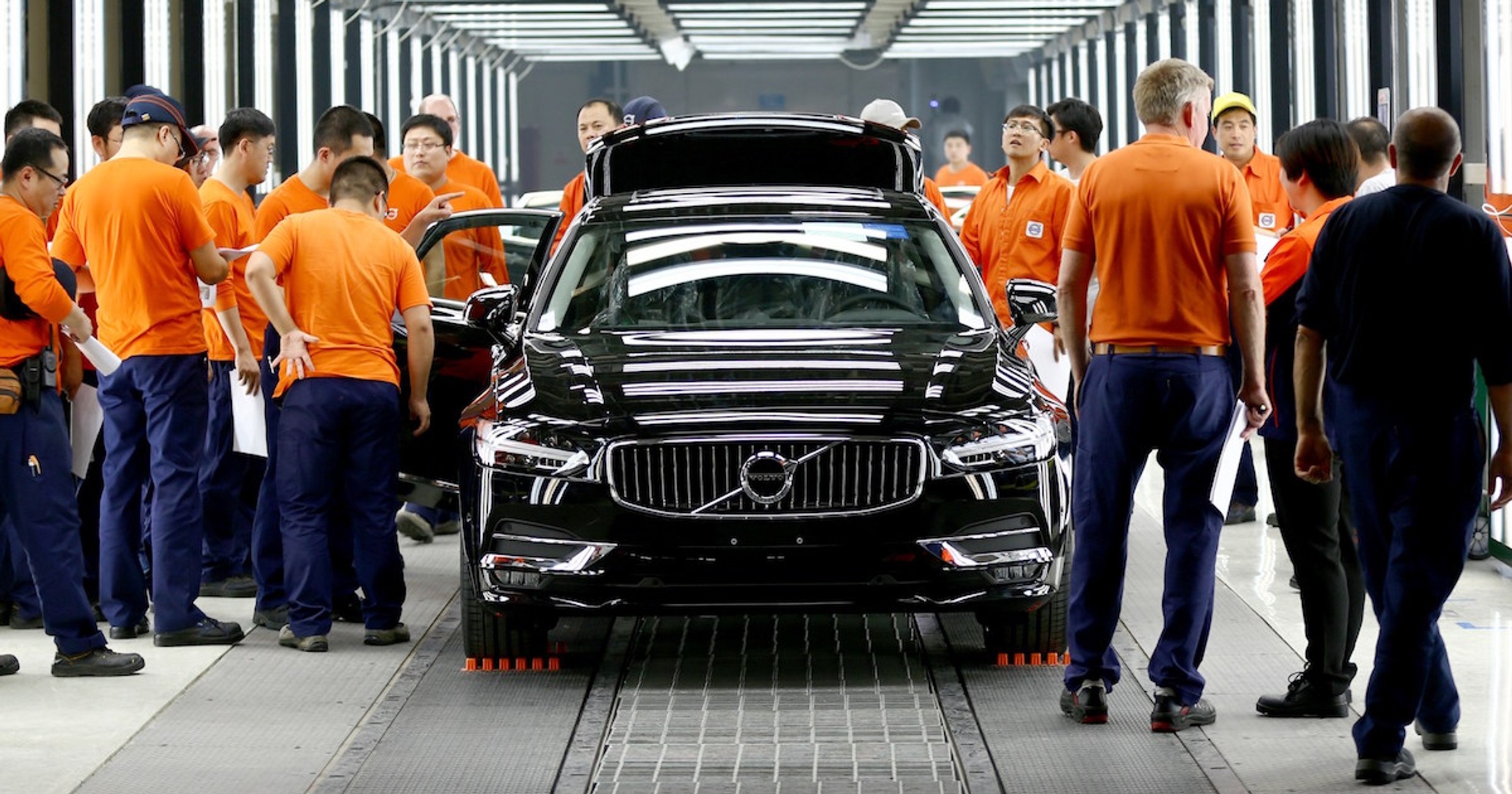 Produkcja Volvo w Chinach