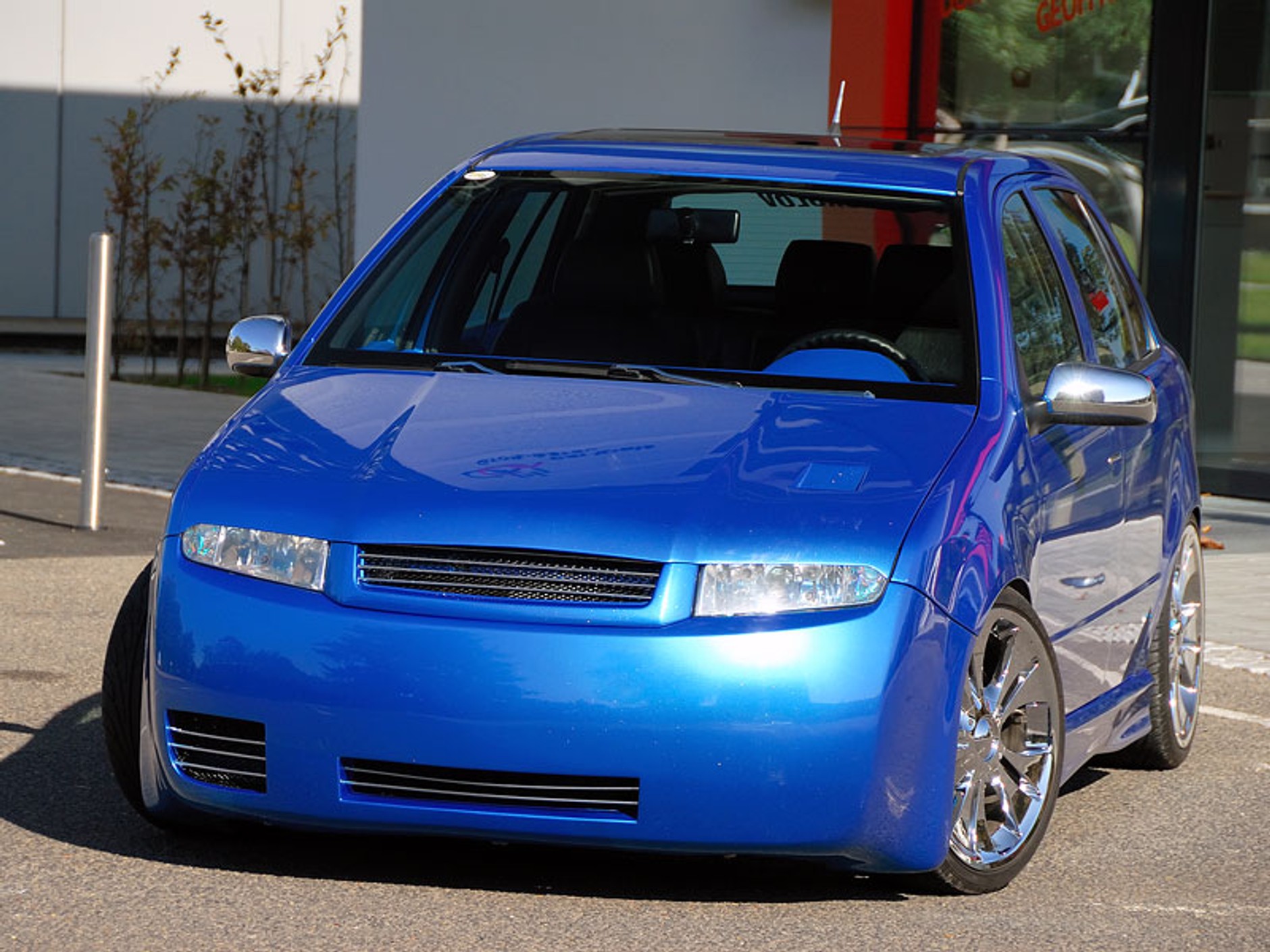 Garaż tunera: Škoda Fabia 1,8 Turbo – smerfny hatchback