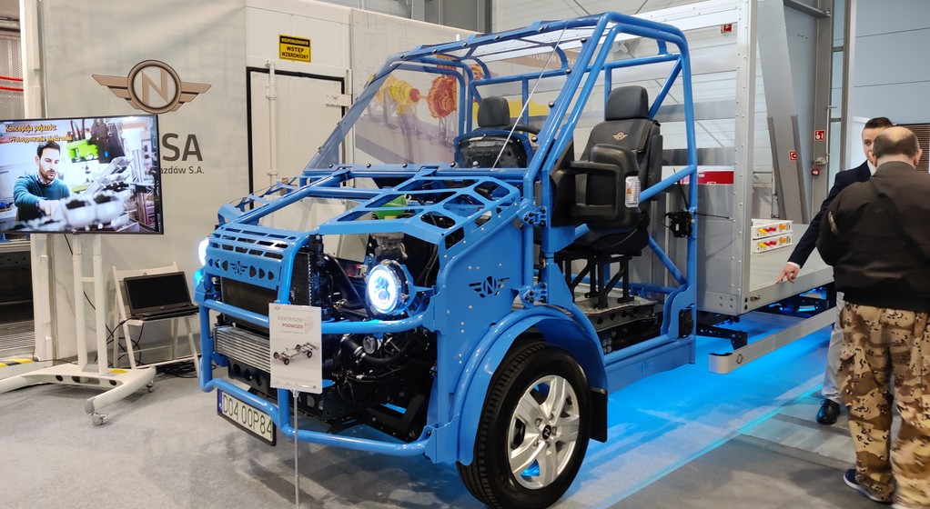 Elektryczna Nysa na Poznań Motor Show 2023