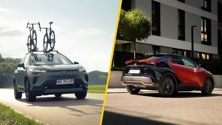 Crossovery i SUV-y Toyoty Tour de Pologne