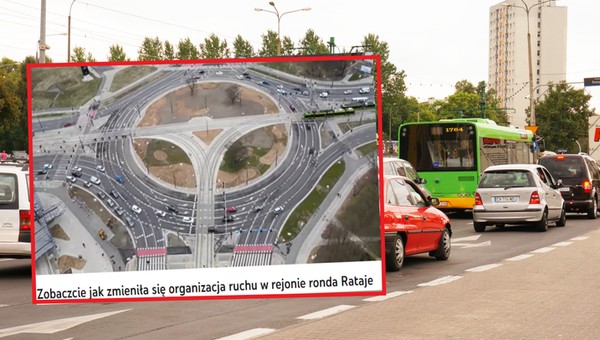 To rondo w Poznaniu wymaga instrukcji. Kierowcy nie wiedzą, jak je pokonać