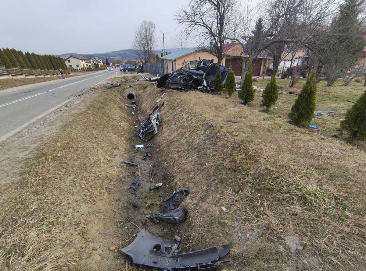 Groźny wypadek na Podkarpaciu
