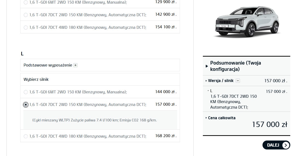 O taką Kię Sportage pytałem dealerów marki w całej Polsce