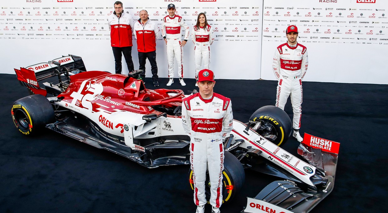 Robert Kubica i zespół Alfa Romeo Racing Orlen w Warszawie