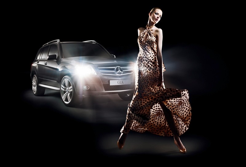 Seksowne gwiazdy Mercedesa