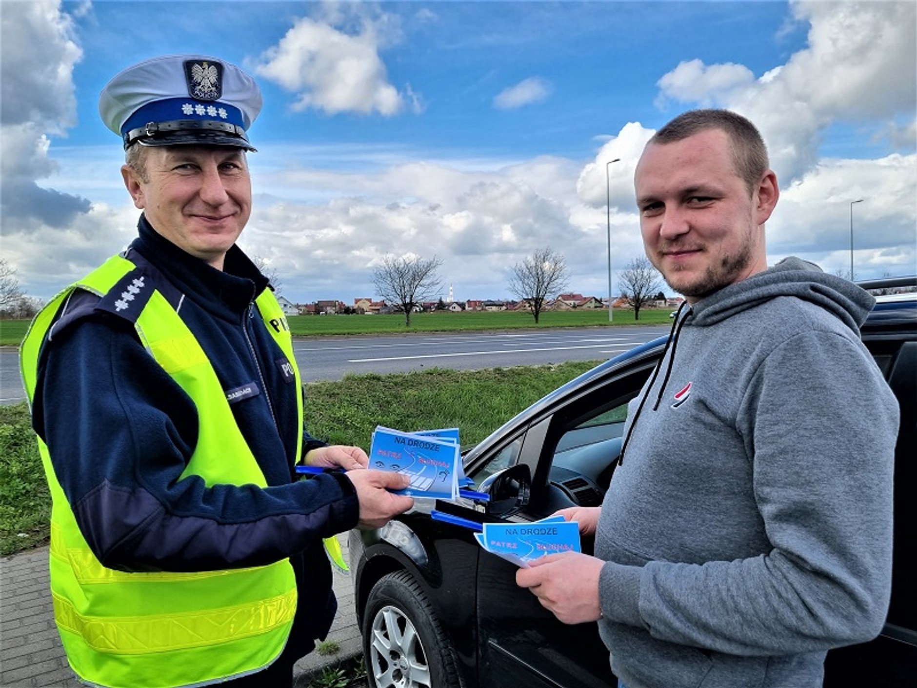 Policjanci przeprowadzili specjalną akcję. Zwracali uwagę na to, gdzie patrzyli