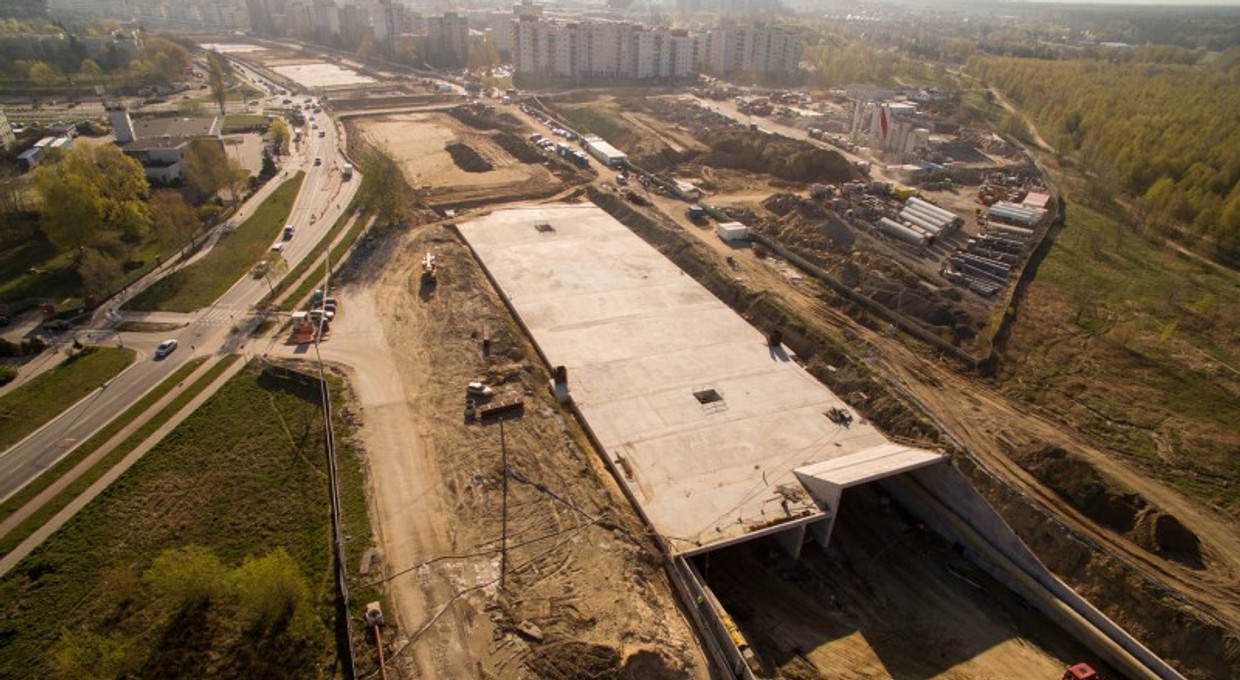 Południowa Obwodnica Warszawy - nie będzie odcinkowego pomiaru prędkości w tunelu
