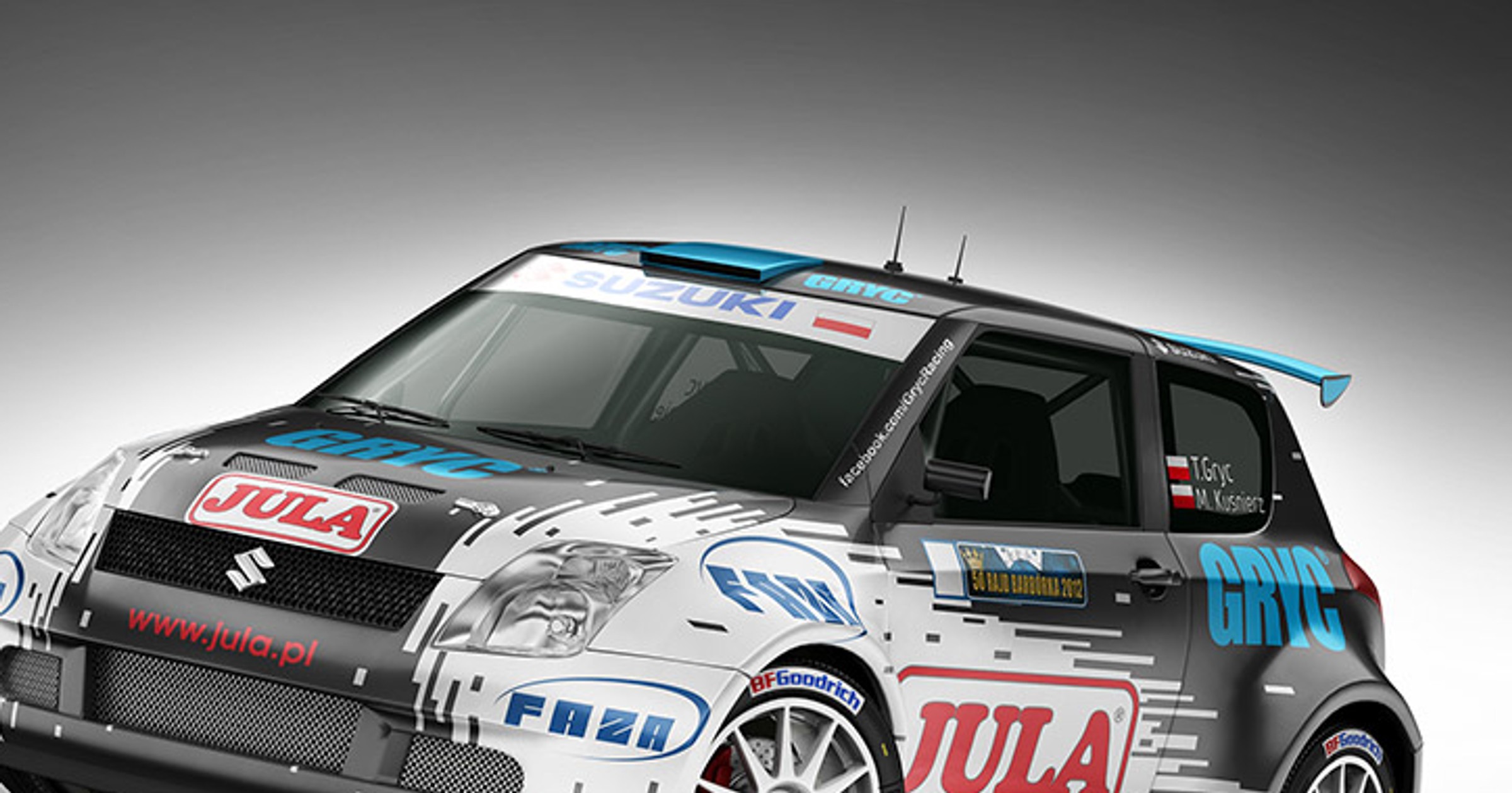 Suzuki Swift S1600 w 50. Rajdzie Barbórka Warszawska 