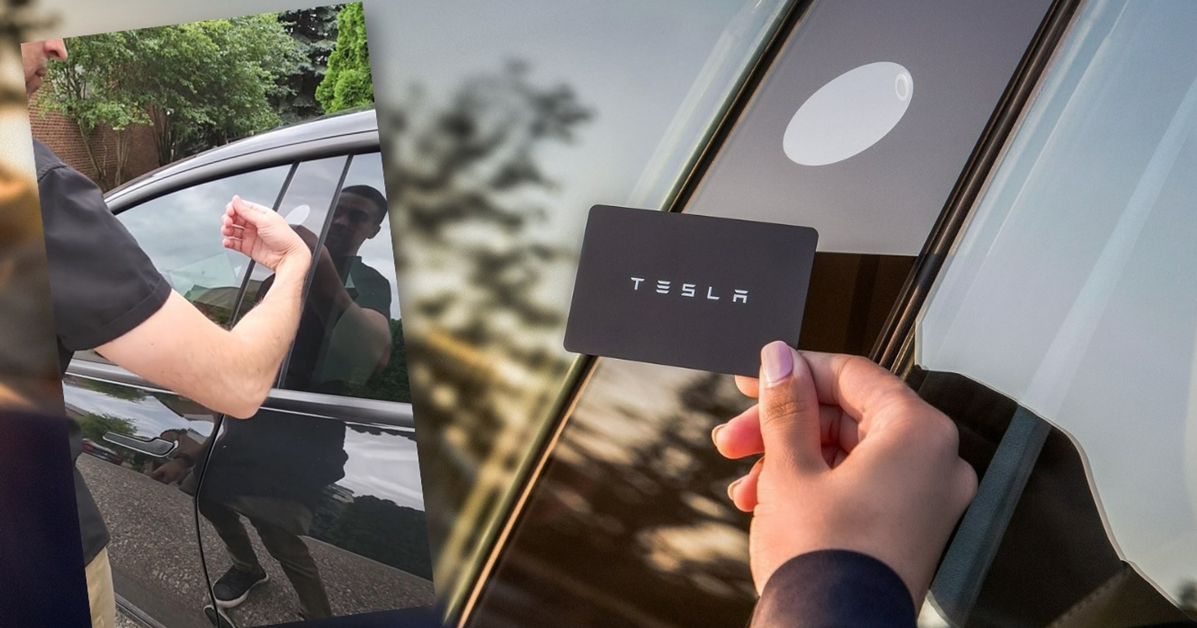 Tesla otwierana dłonią? Proszę bardzo!