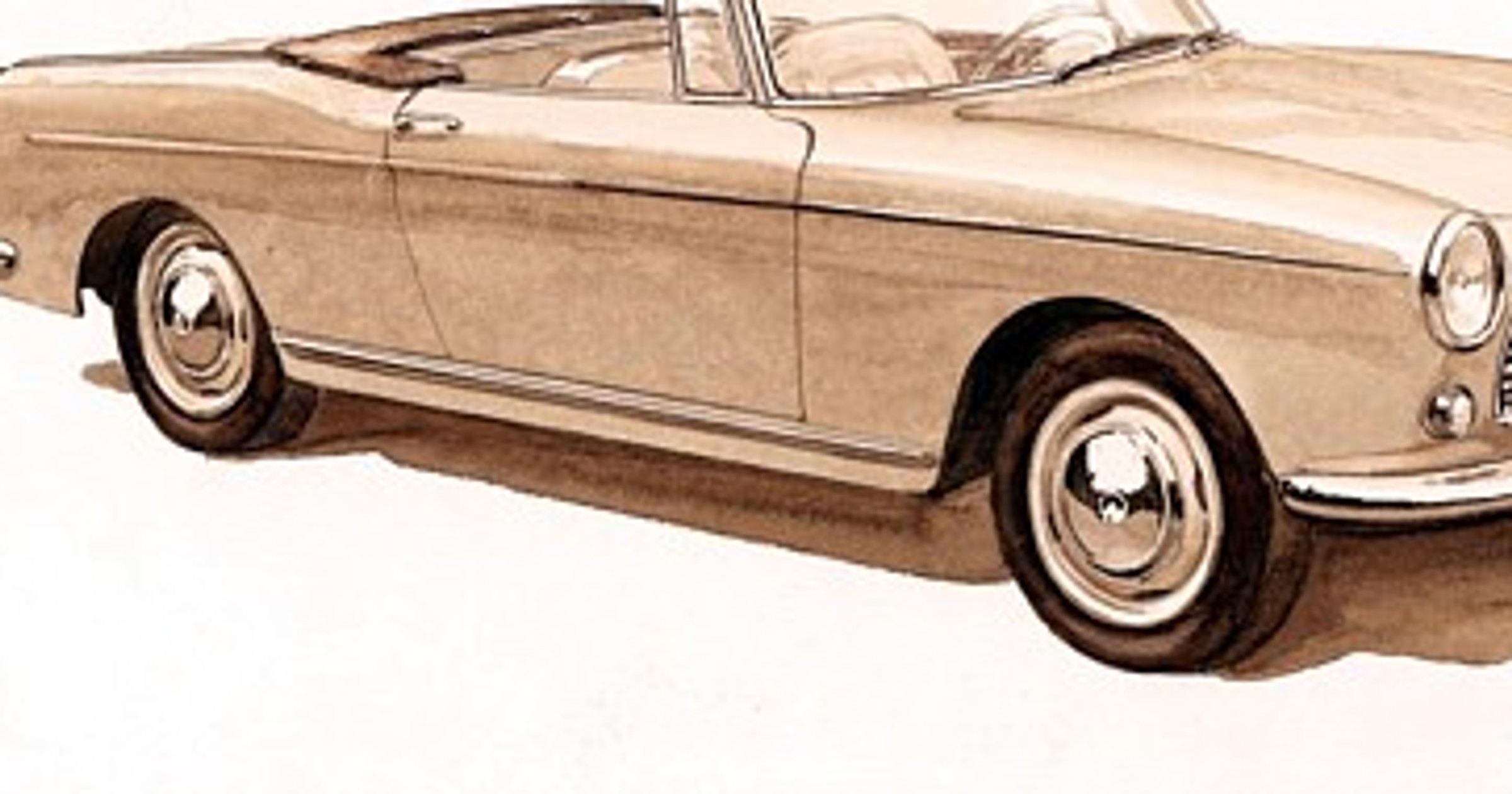 Peugeot 404 1961 rok Francja