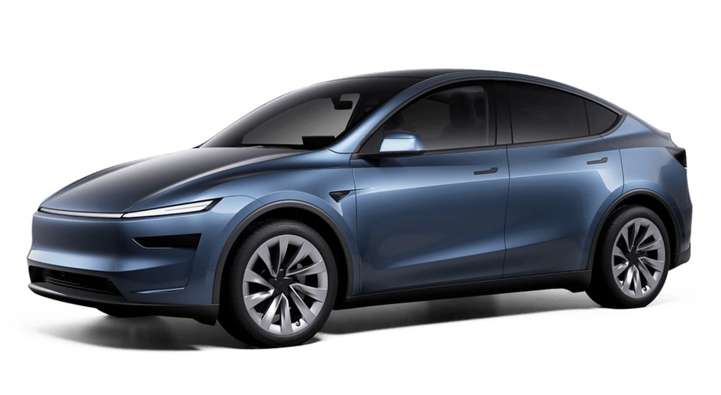 Tesla Model Y po zmianach na 2025 rok
