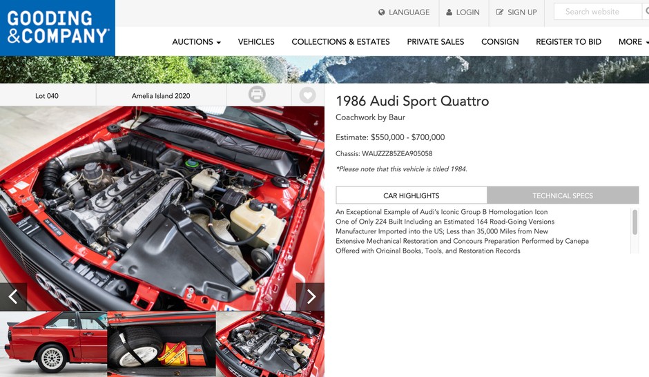 Audi Sport quattro