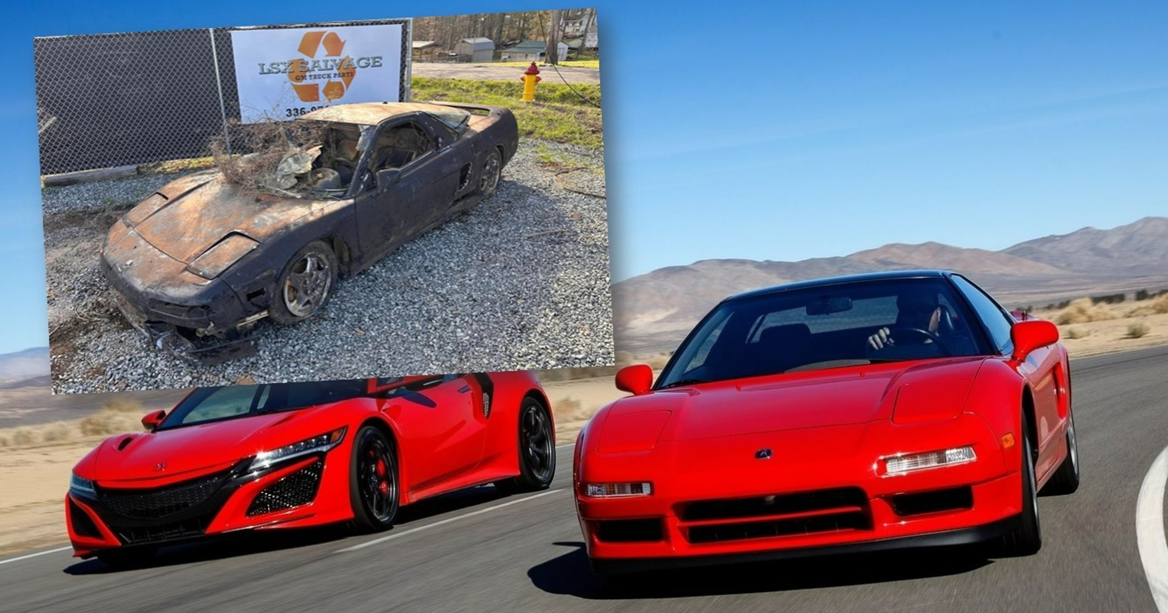 Acura NSX przeleżała 20 lat na dnie rzeki w USA