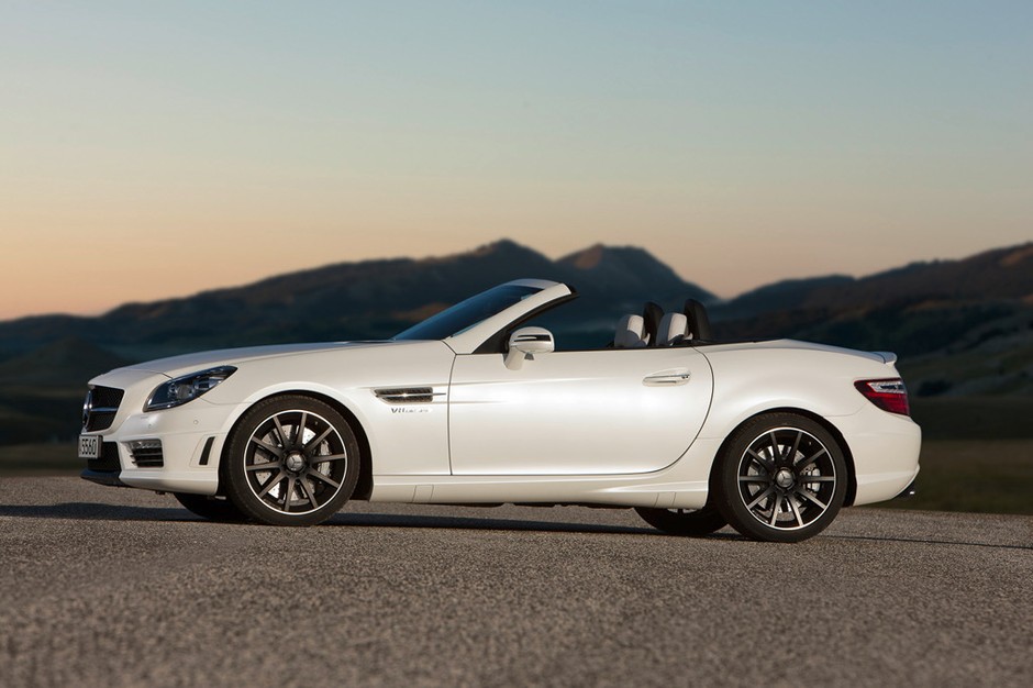 Mercedes SLK 55 AMG: mocny zawodnik