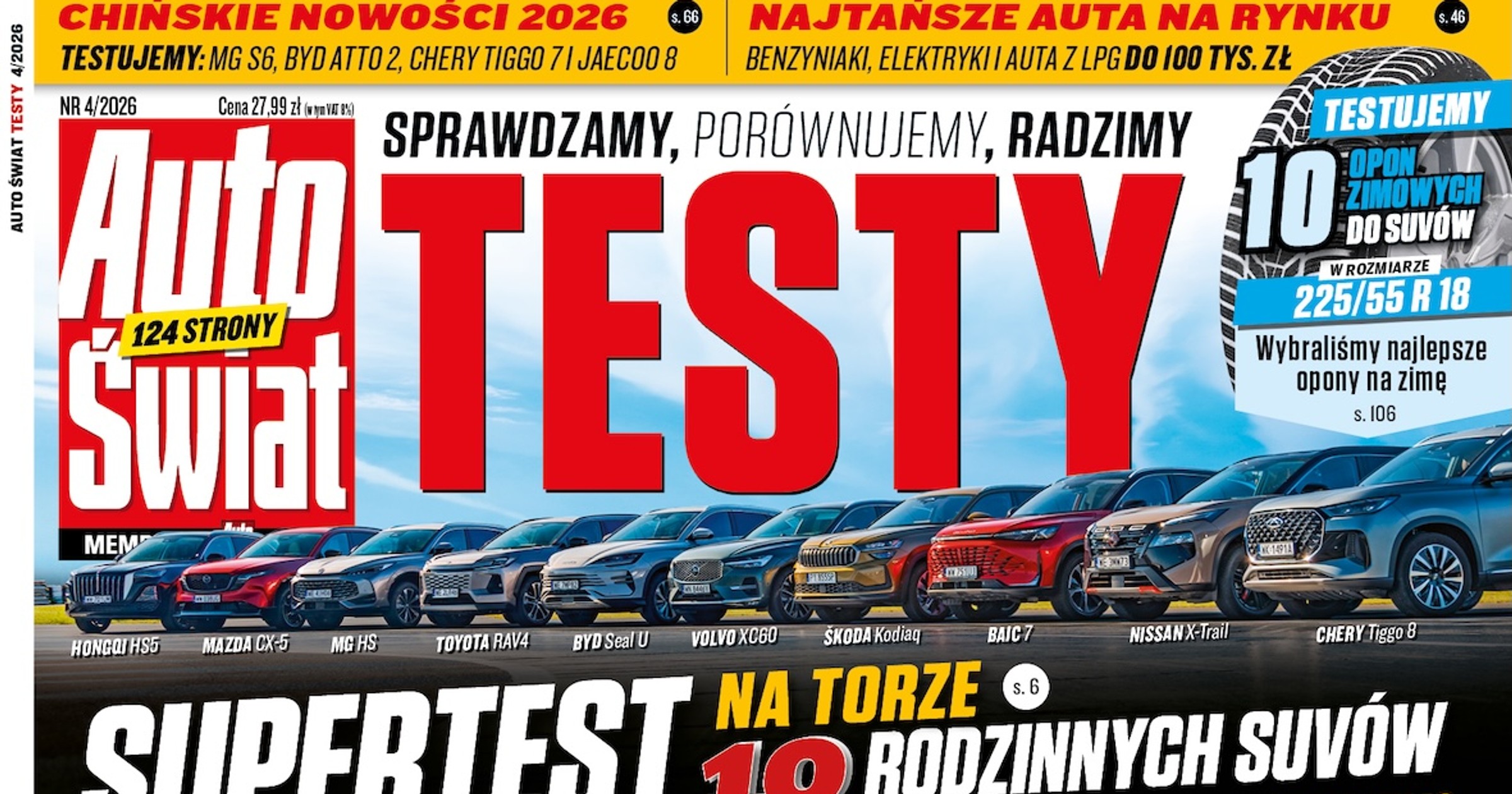 Auto Świat Testy 4/2026