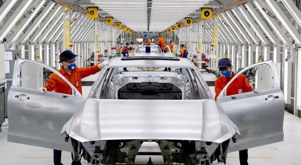 Produkcja Volvo w Chinach