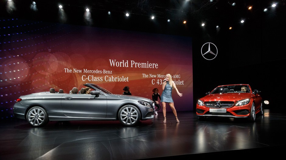 Mercedes klasy C cabrio