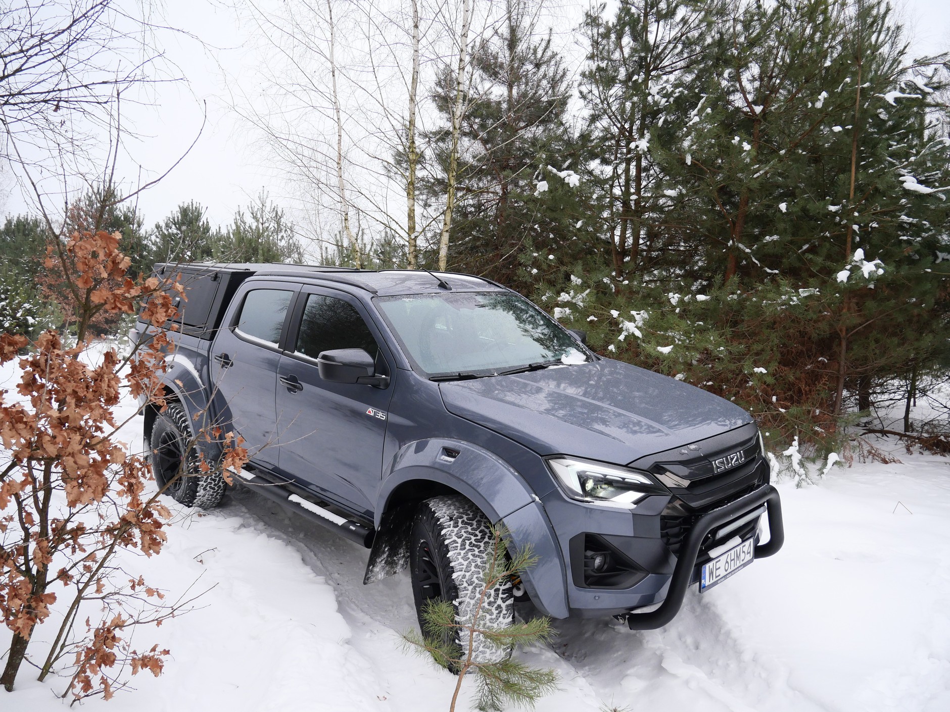 Isuzu D-Max z pakietem Arctic Trucks