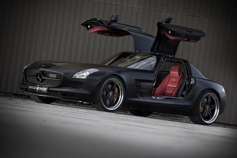 Mercedes SLS Kicherer – matowy i mocny