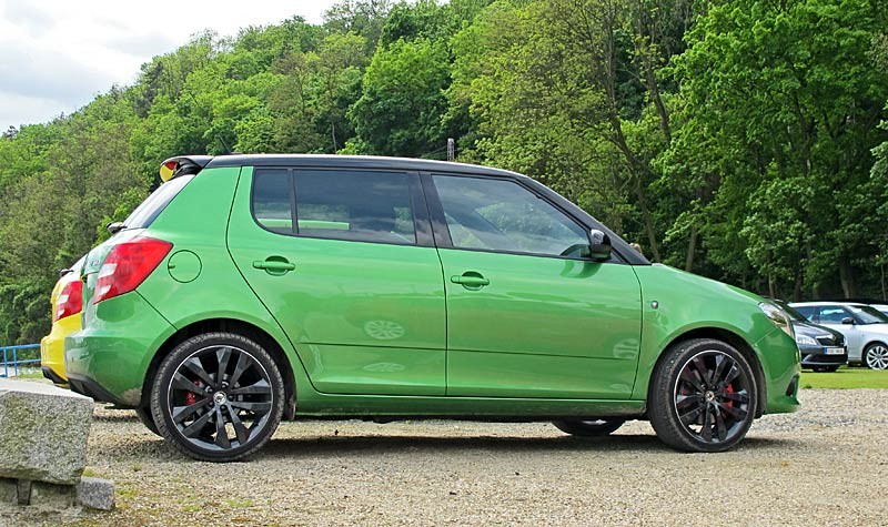 Ostra Fabia RS w akcji