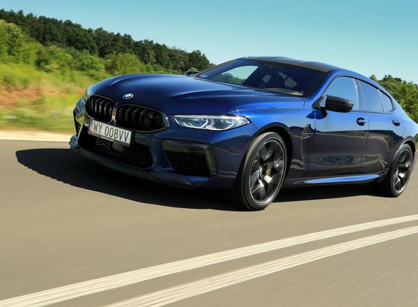 BMW M8 Competition Gran Coupe - autobahnowy pocisk