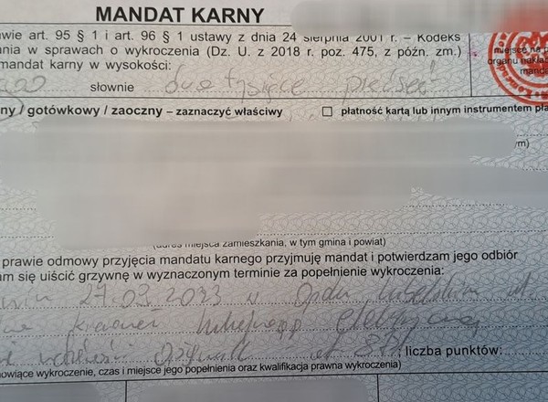 Zdradził go styl jazdy. 2,5 tys. zł za skorzystanie z hulajnogi elektrycznej