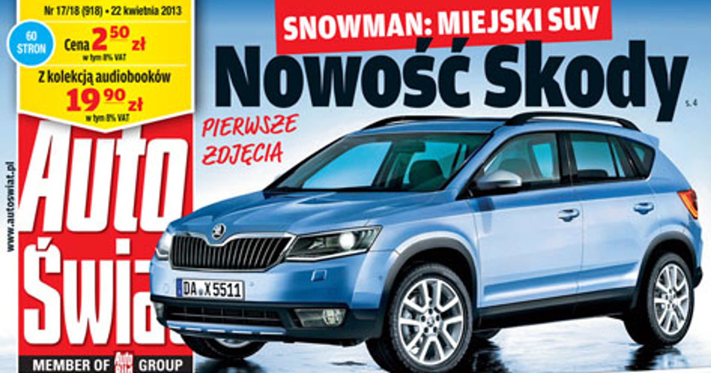 Auto Świat z audiobookami 