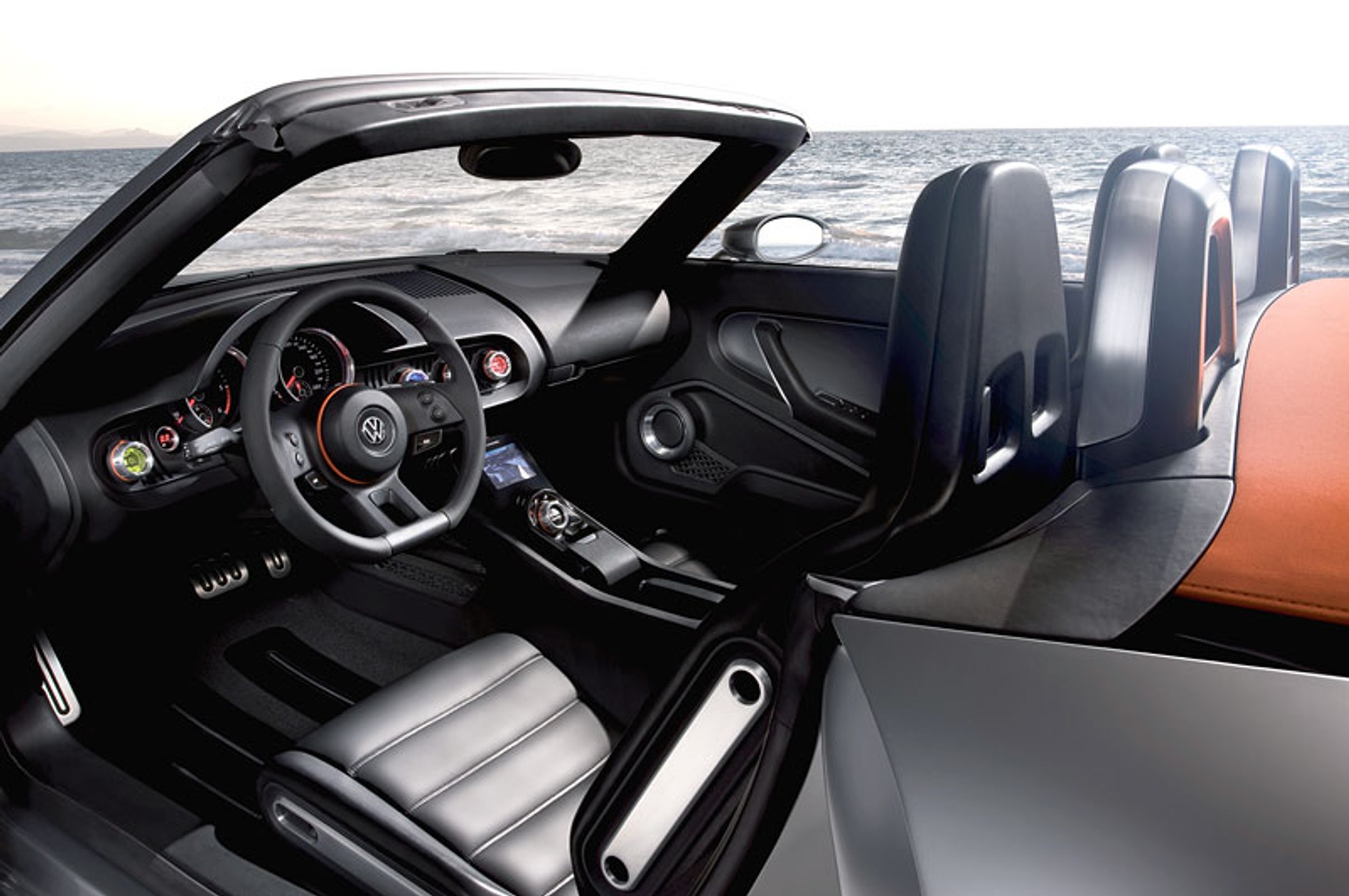 Detroit 2009: Volkswagen Concept BlueSport – mały roadster z dieslem przed tylną osią