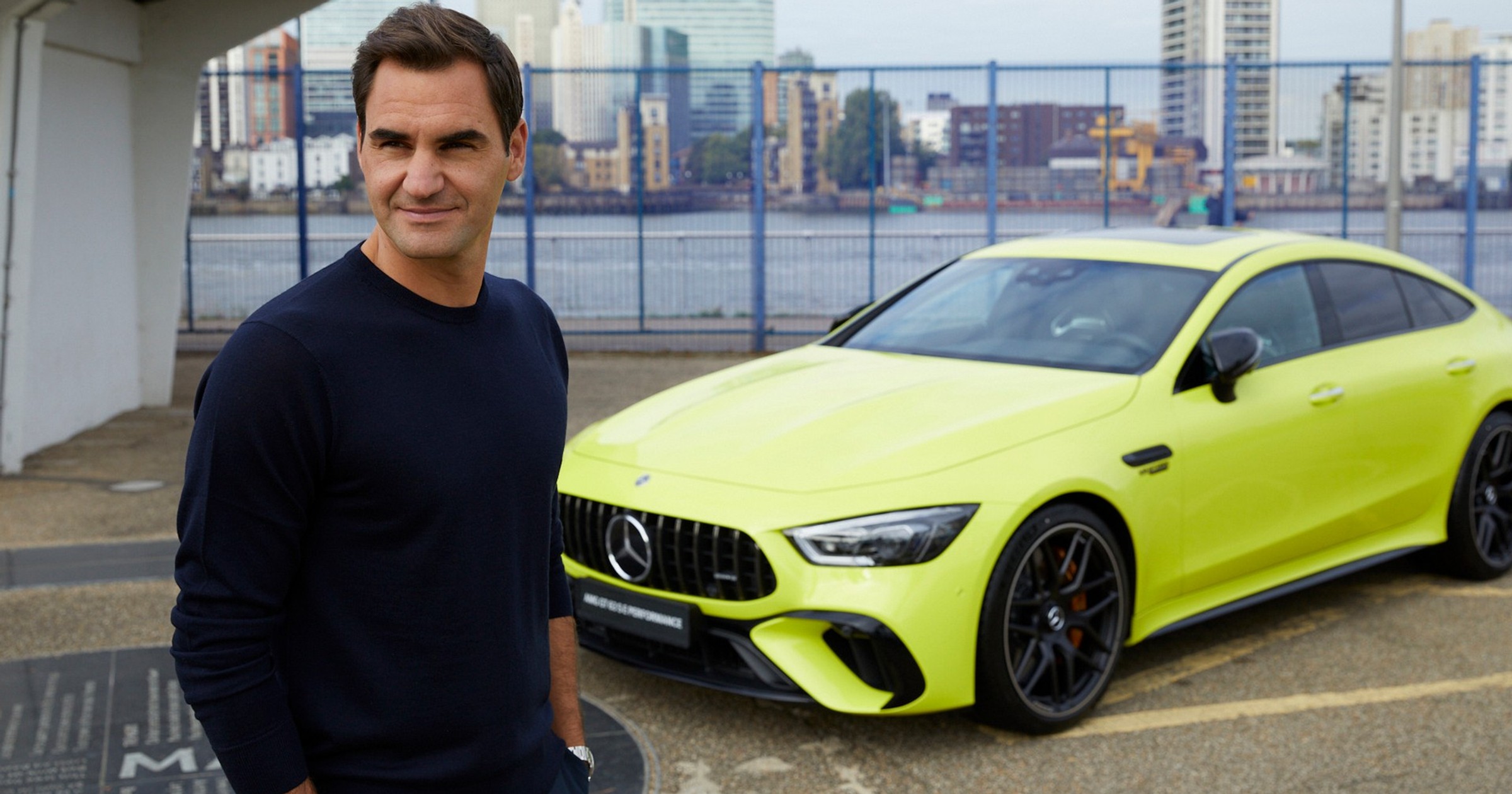 Roger Federer i Mercedes-AMG stworzyli unikatowe auto