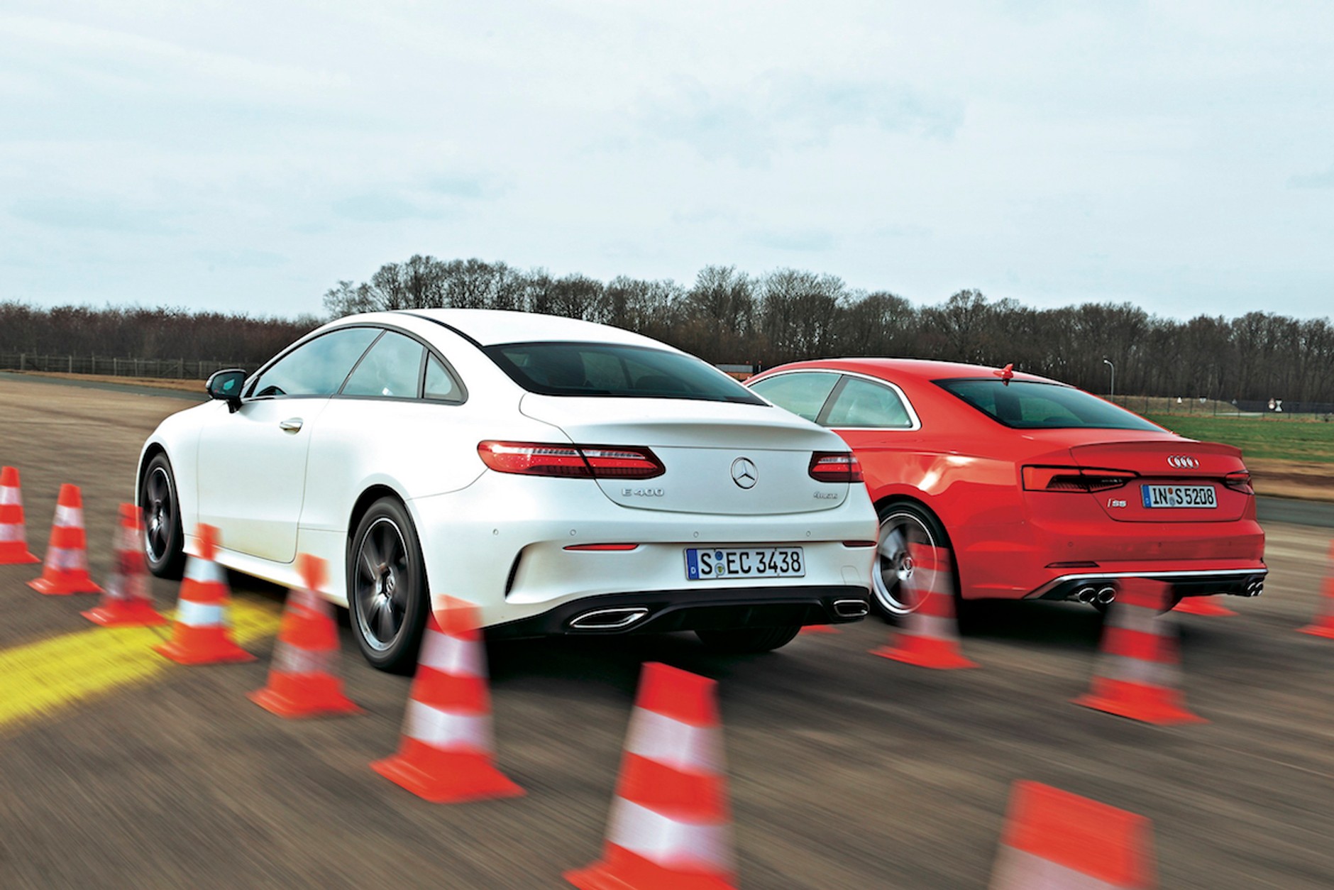 Audi S5 Coupé kontra Mercedes E 400 Coupé