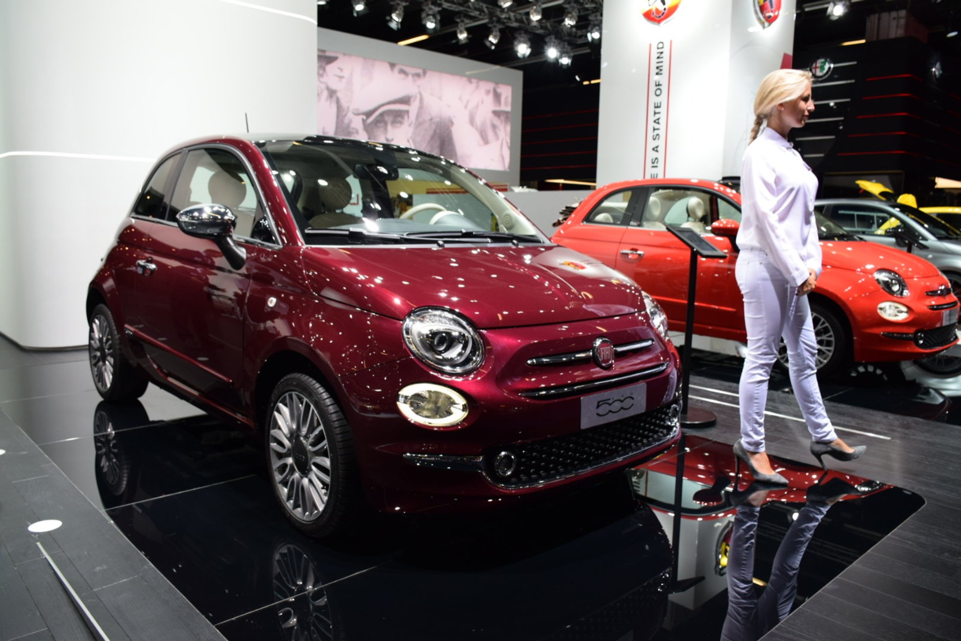 Fiat 500 (Frankfurt 2015)