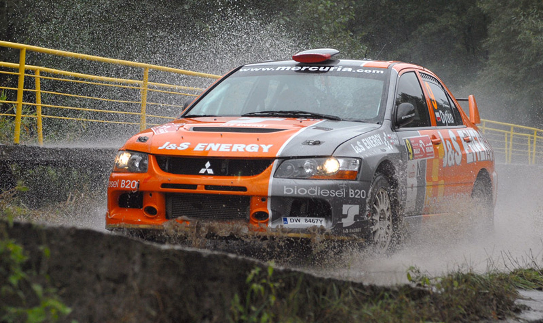 Rajd Orlen 2008: tak wyglądała rywalizacja (fotogaleria)