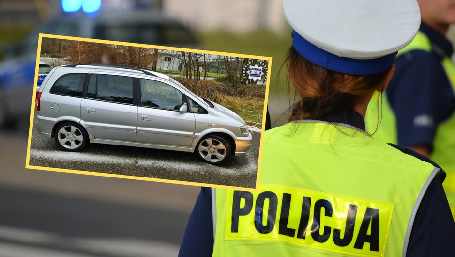 Policjanci ze strzeleckiej drogówki zatrzymali pijanego mężczyznę. Grozi mu konfiskata pojazdu. (screen: opolska.policja.gov.pl)