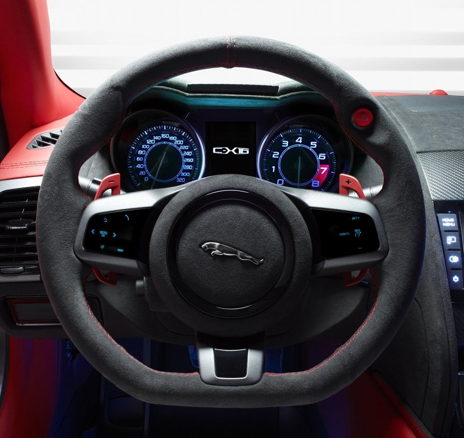 Jaguar C-X16 pokazuje pazury