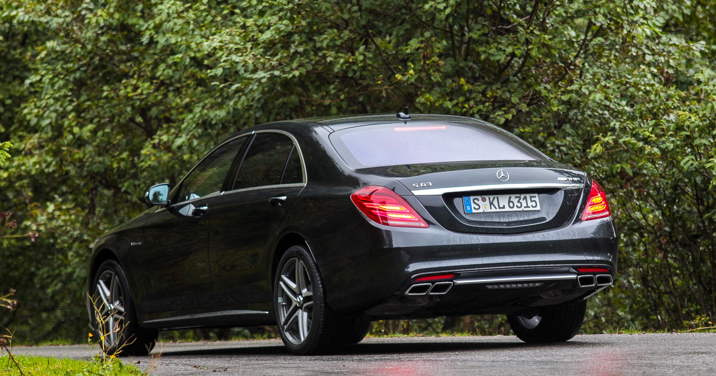 Mercedes S 63 AMG (pierwsza jazda)