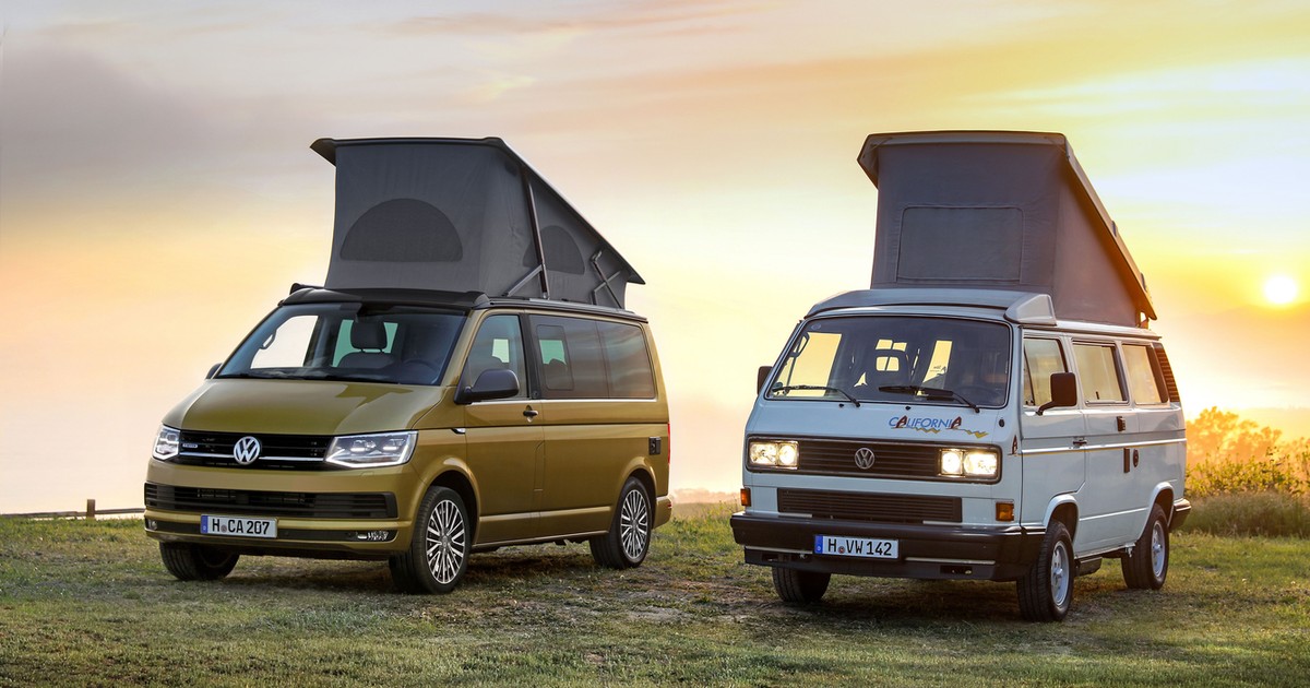 Volkswagen California - dwie generacje