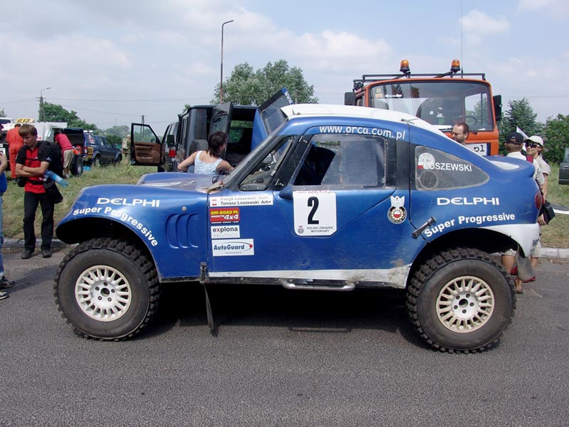 Polskie Safari 2007: w upale i piasku (fotogaleria)