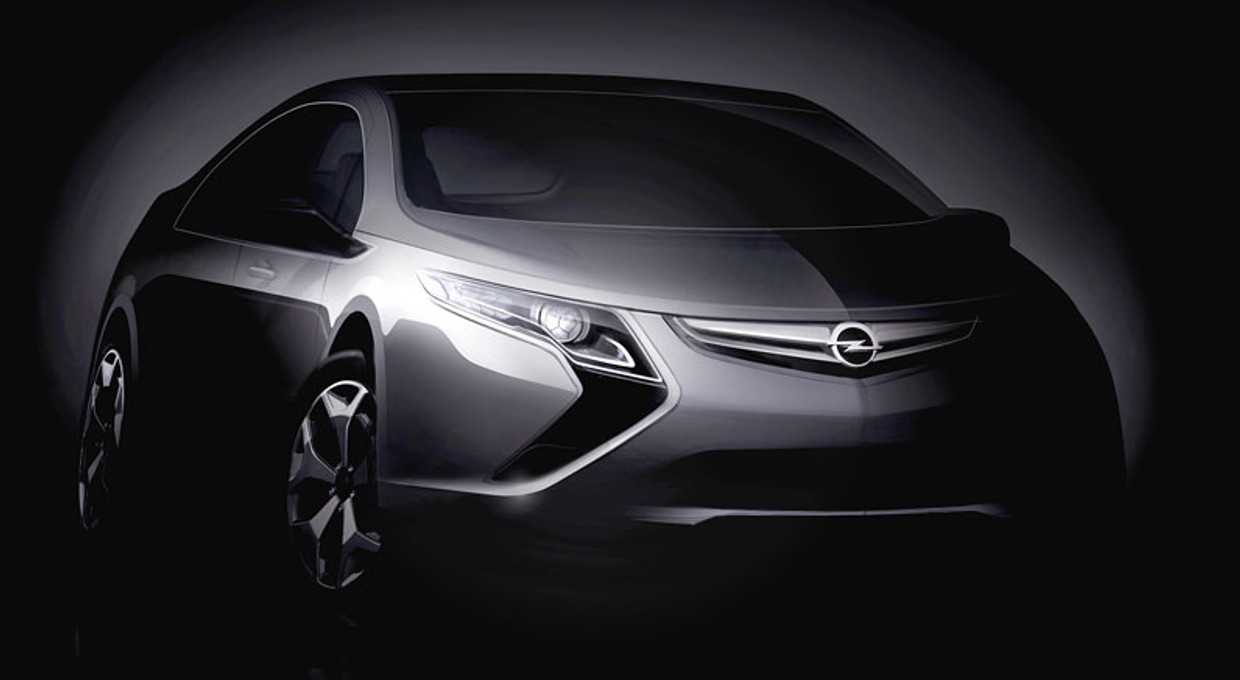 Genewa 2009: elektryczny Opel Ampera dołączył do Volta