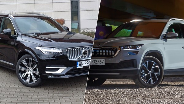 SUV do 100 tys. zł - lepsze Volvo XC90 czy Skoda Kodiaq?