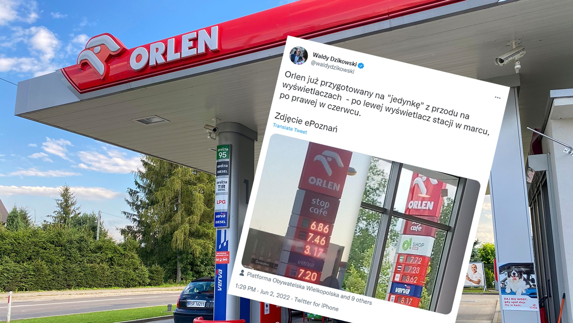 Tajemnicze zmiany na niektórych stacjach Orlen