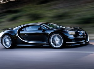 Ponad 400 km/h Bugatti Chironem na niemieckiej autostradzie [Nagranie]