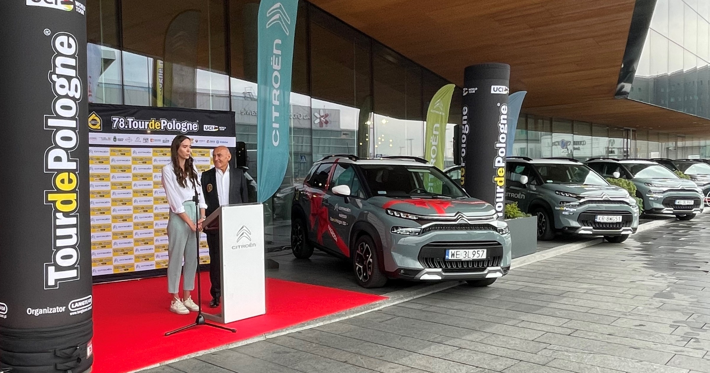 Citroën Polska przekazał organizatorom Tour de Pologne flotę pojazdów