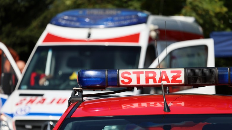 Służby działały na miejscu wypadku pod Swarzędzem aż do wieczora