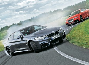 Porównanie Audi RS 5 i BMW M4: palenie gumy to ich specjalność