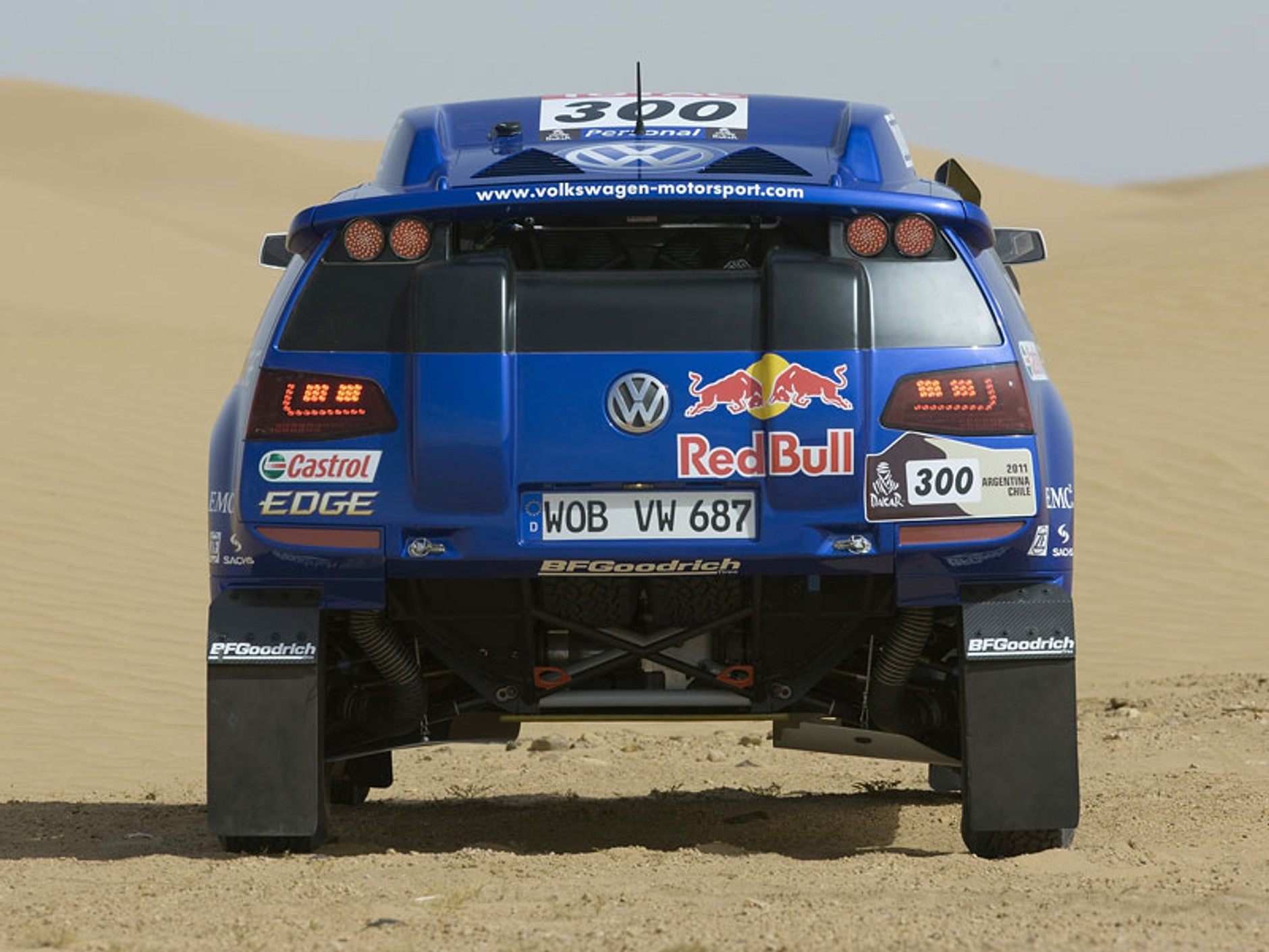Rajd Dakar 2011: Volkswagen Race Touareg 3 już po testach