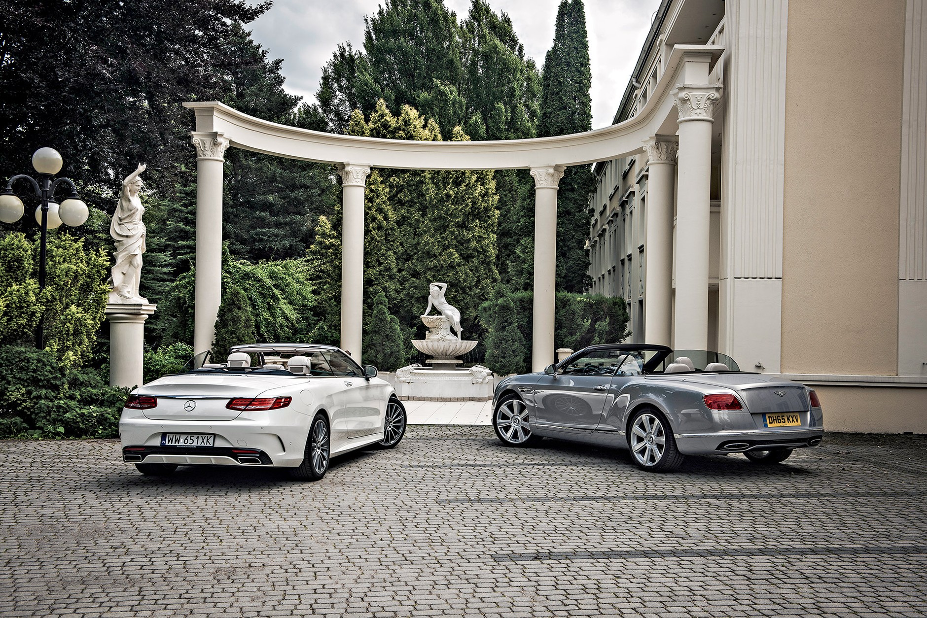 Bentley Continental GTC vs Mercedes S 500 kabriolet – nowa sytuacja