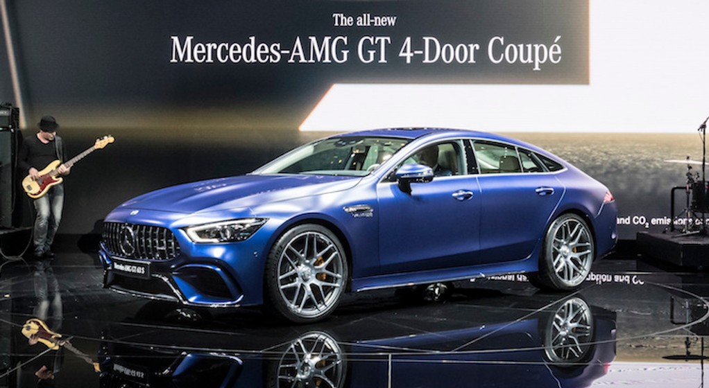 Mercedes-AMG GT 4-Door Coupe: Genewa 2018