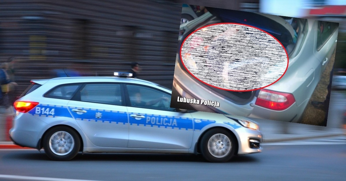 Uciekał bez prawa jazdy, za to z niespodzianką w bagażniku
